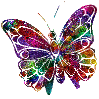 Papillon Arc En Ciel